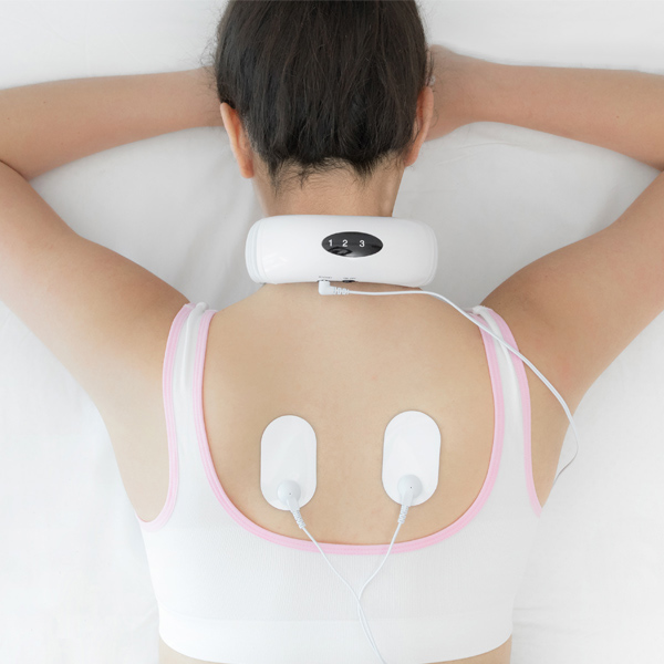 Afslappende elektromagnetisk massager til nakke og ryg
