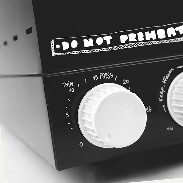 Pizzamaker-box inkl. opsamling af opskrifter