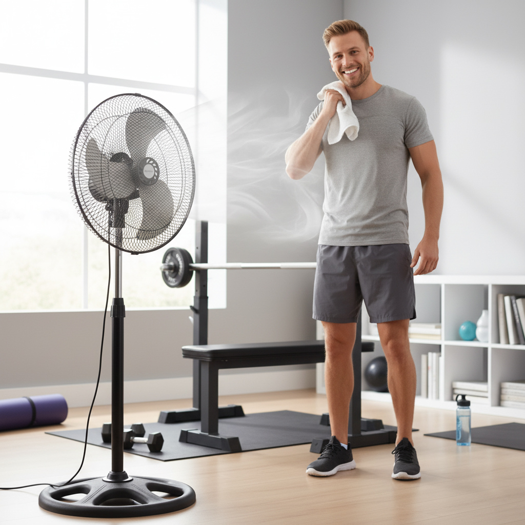 Højtydende søjleventilator