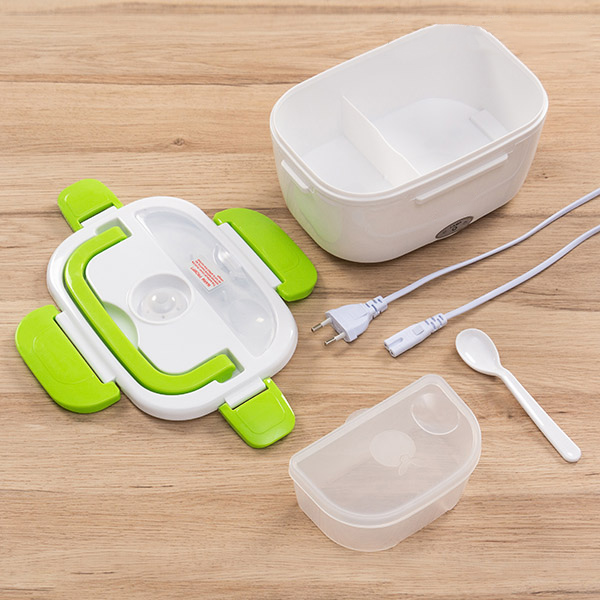 Elektrisk madkasse 40 W hvid/grøn