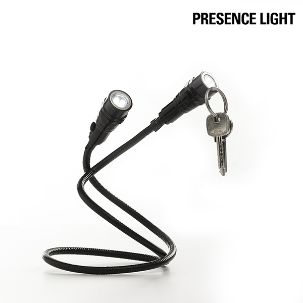 Presence Light Magnetisk dobbeltfleksibel LED-lommelygte
