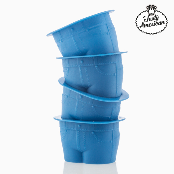 Tasty American Silikoneforme til Madeleines (4-pak)