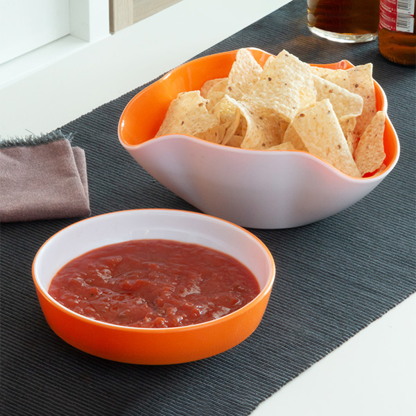 2-i-1 Snacks­skål (2 dele)