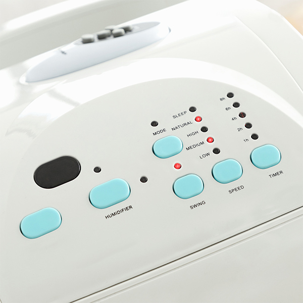 Portabel fordampningsluftkøler 4,5 L 70W grå