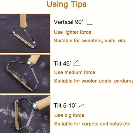 Skånsom Pels- & Ludd Fjernelsesbørste