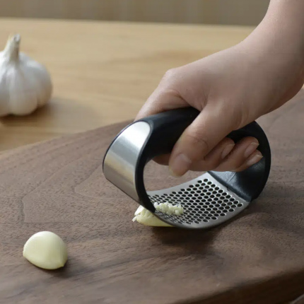 Smart hvidløgspresser i rustfrit stål