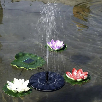 Solcelledrevet fontæne