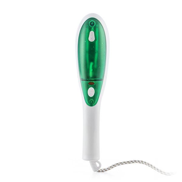 Dampstrygejern i vertikal model, 1000W (hvid/grøn)
