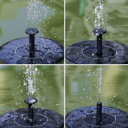 Solcelledrevet fontæne