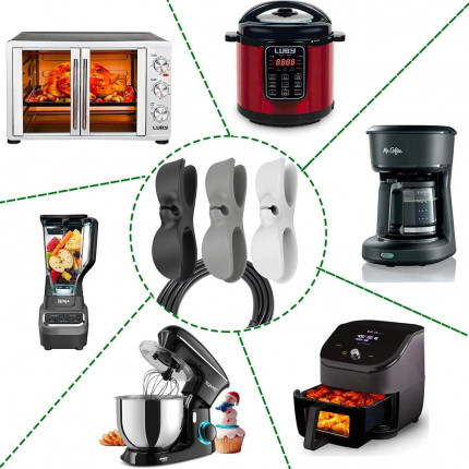 Selvklæbende kabelorganisator (3 stk)