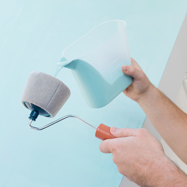 Antidropp genopfyldningsbart malersæt (6 dele)